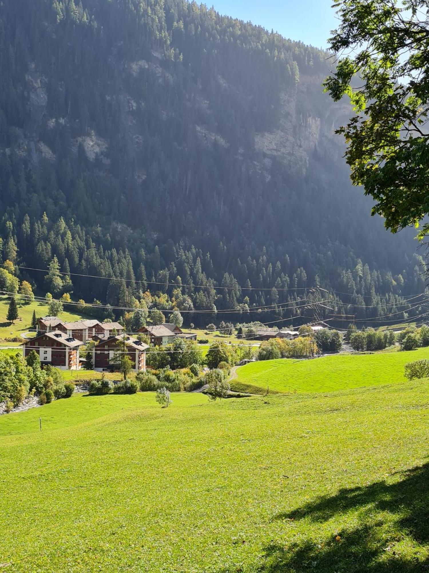 Ferienwohnung Lucky Fox Leukerbad Exterior foto